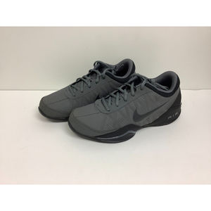 Nike Men's Air Ring Leader Low Basketball Shoe 8 Dark Grey/Black